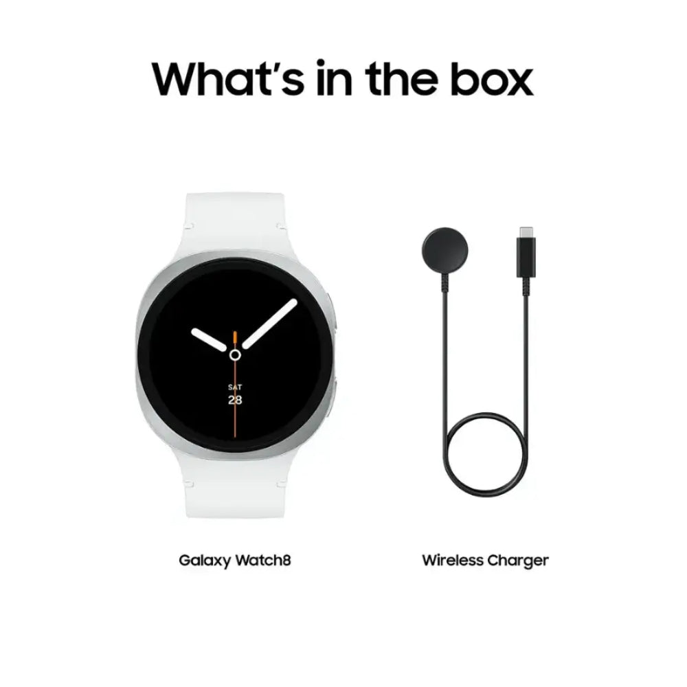 Samsung Galaxy Watch8 Aluminum Case Smartwatch with Sport Band - Bluetooth