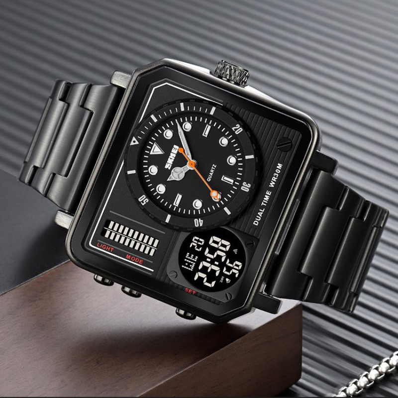 SKMEI - The Cyber-Steel Monolith