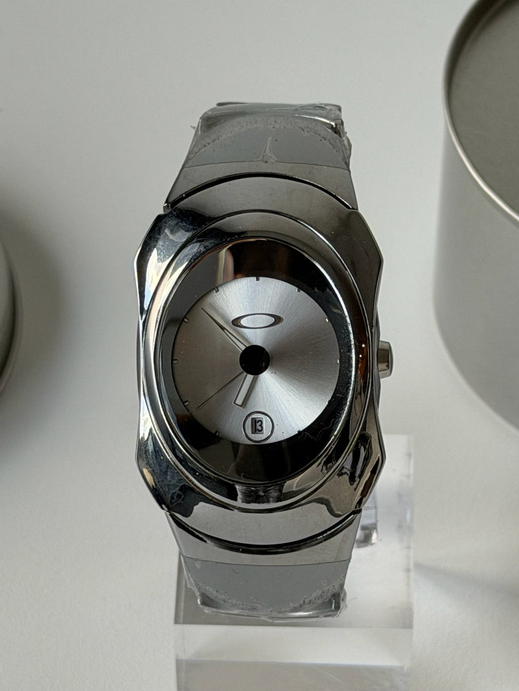 Oakley Time Bomb Style Watch – Arctic White