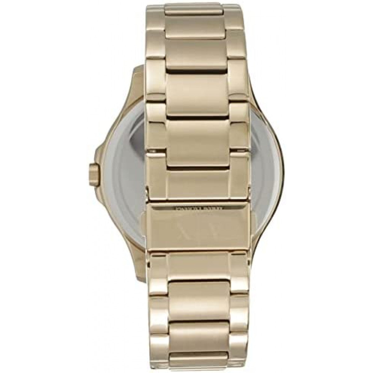 Armani Exchange Hampton AX2122 Men's Chronograph Watch – Black Dial with Gold Stainless Steel Strap