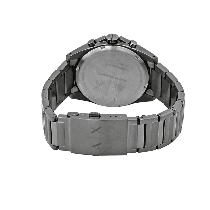 Armani Exchange Drexler AX2603 Men's Chronograph Watch – Grey Dial with Stainless Steel Bracelet
